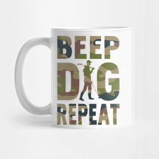 Detectorists Camo Edition by Eye Voodoo Mug